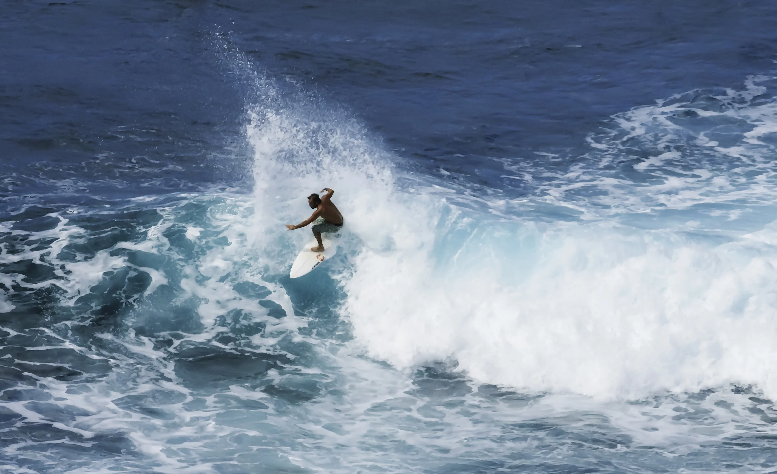 another surfer