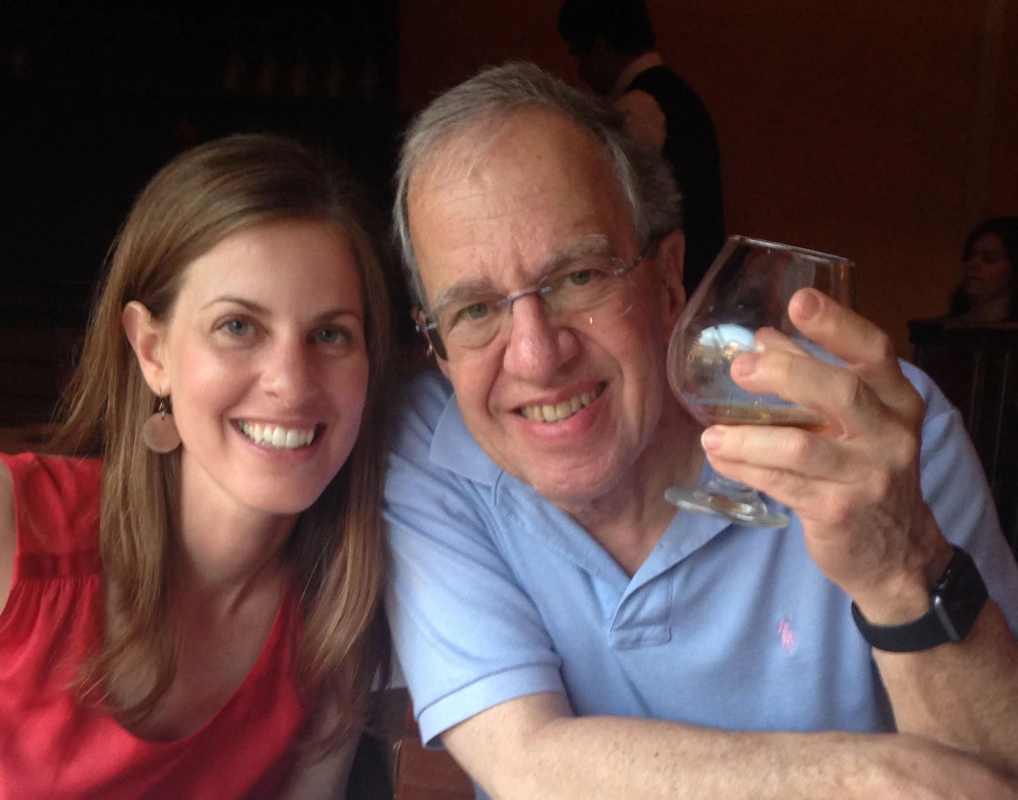 Lauren Levy and the Photographer, Birthday dinner 2015