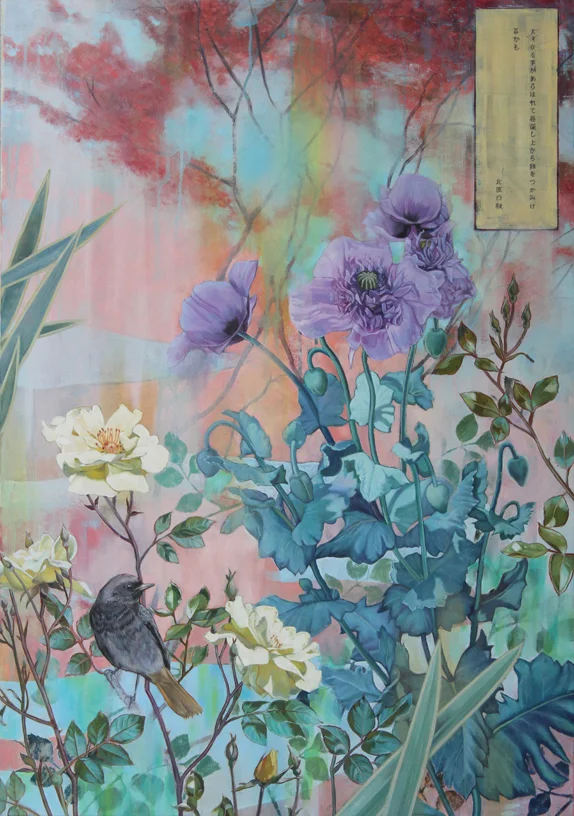 Poppies and roses *sold*