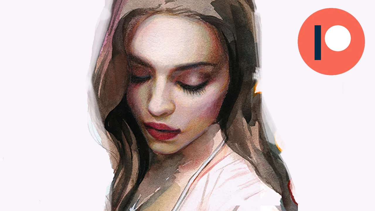 How to draw a portrait?