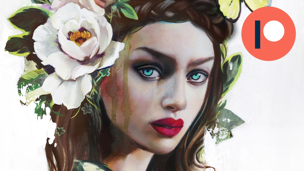 Portrait Painting Process With Oils: First Layer