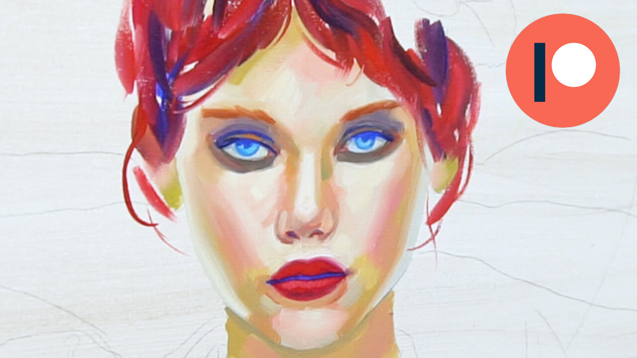Portrait Tutorial with Oils 1st Layer!