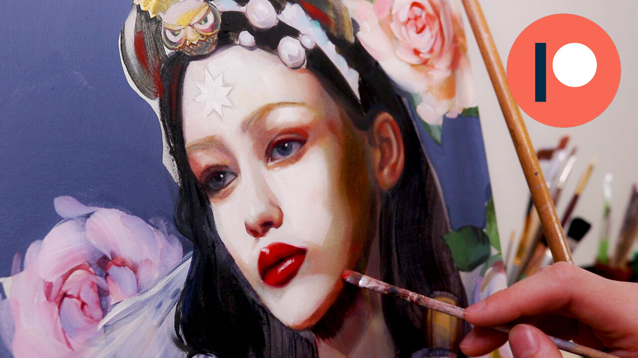 Step-By-Step Oil & Acrylic Portrait Painting: Queen of the Night