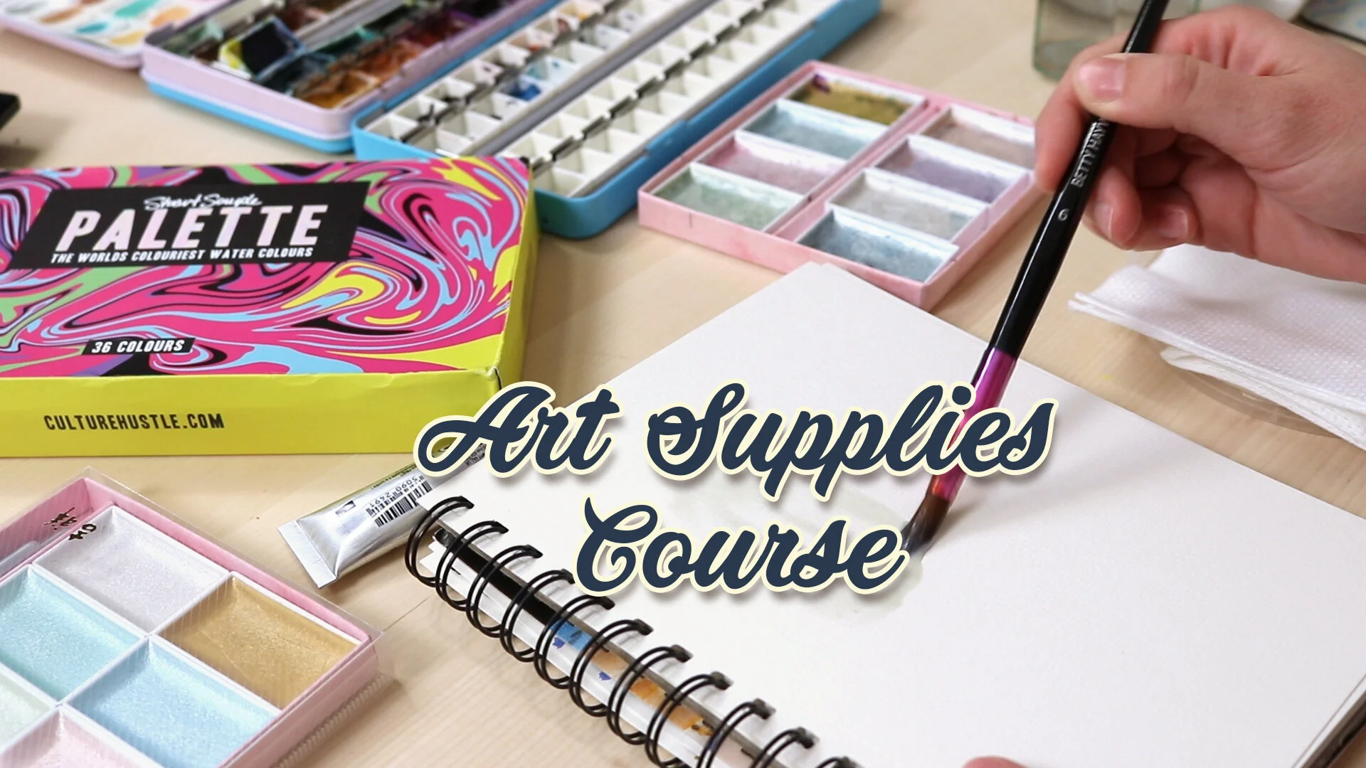 Art Supplies Course Preview