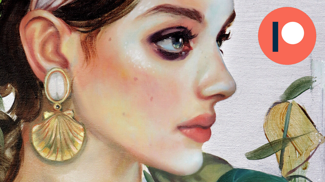 Parthenope: Full Painting Process Tutorial // Step-By-Step