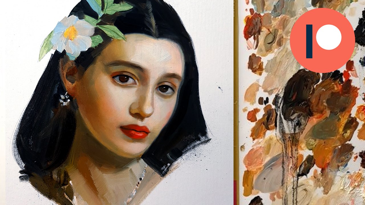 Oil Painting Tutorial: Renaissance Portrait 1st Layer