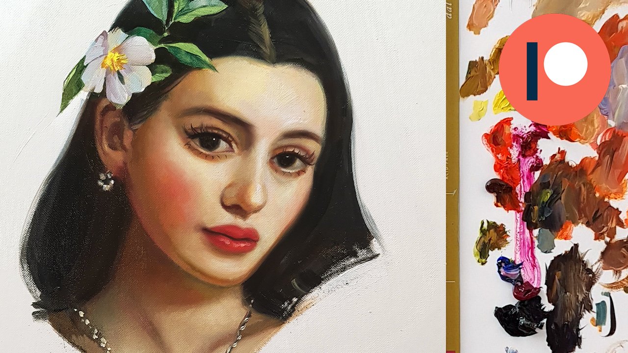 Oil Painting Tutorial: Renaissance Portrait 2nd Layer
