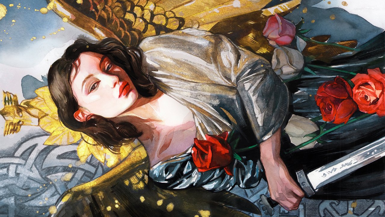 Painting Realistic Light & Gold Effects | Full Painting Process of 'Kesabel'