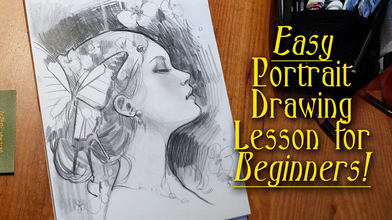 Beginner-Friendly Sketching Lesson ✨ Draw with Me in Paris!