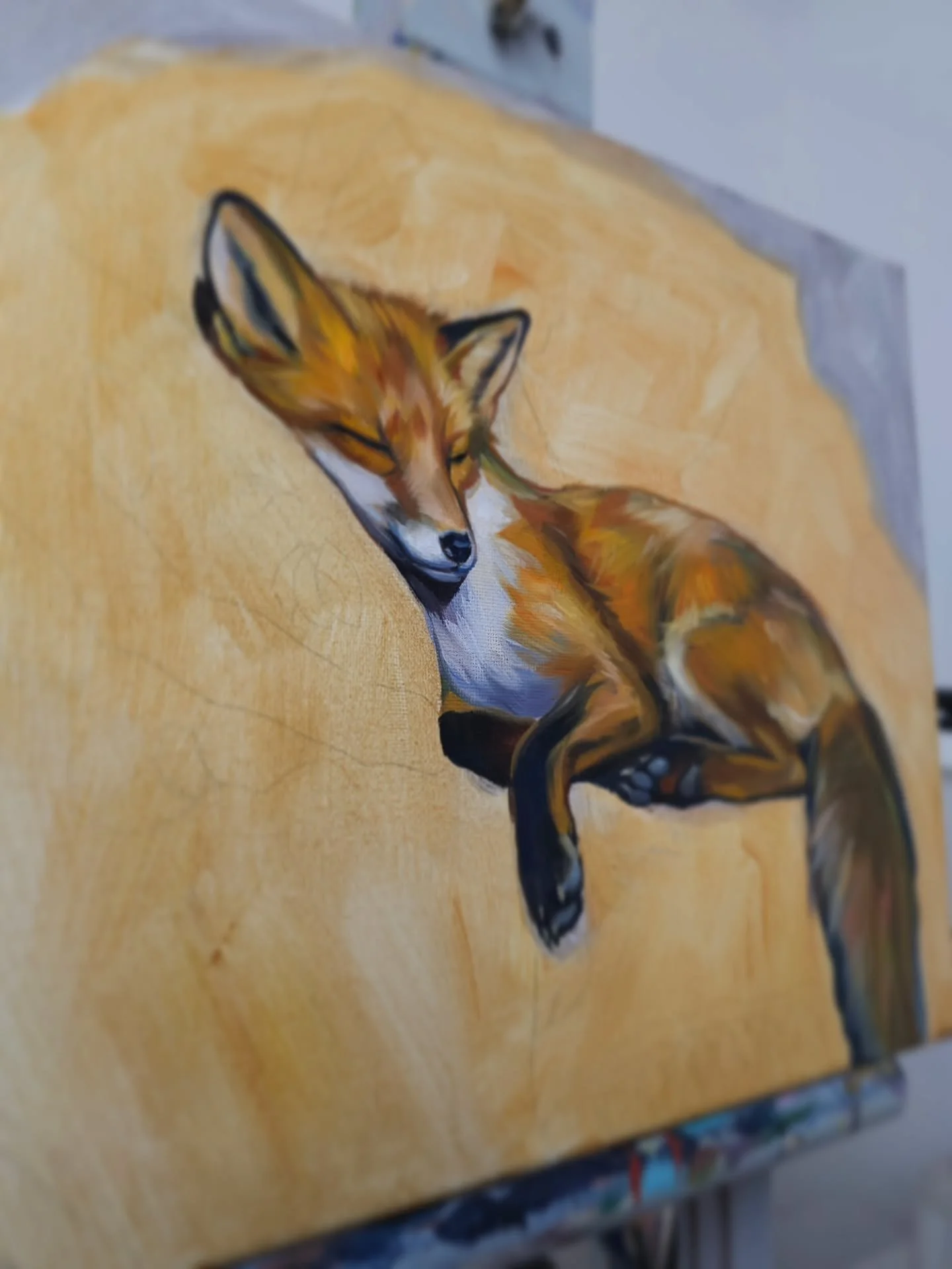 WIP!!! 🦊So excited for our "Exclusive and Unexpected" Event at our @eclipseartauctions Collector's Club!😍 It's just for two days starting on Saturday,October the 24th and ending on Sunday the 25th! Join our collectors group on Facebook to