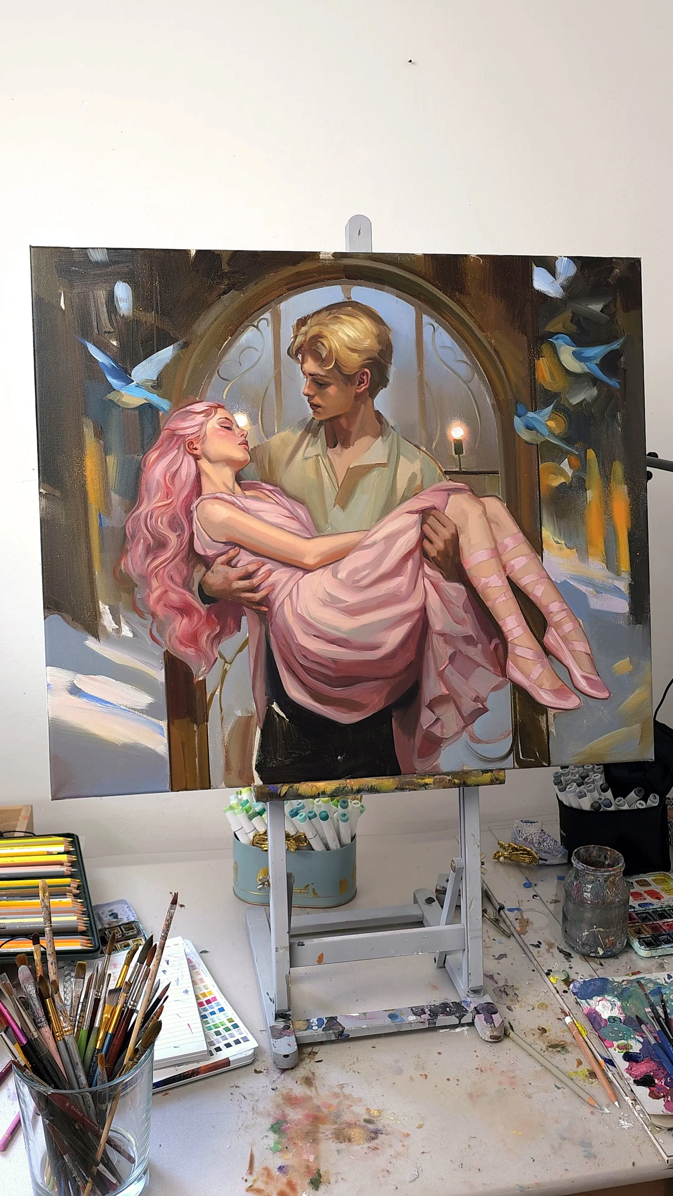2. The Ballad of Never After - easel.jpg