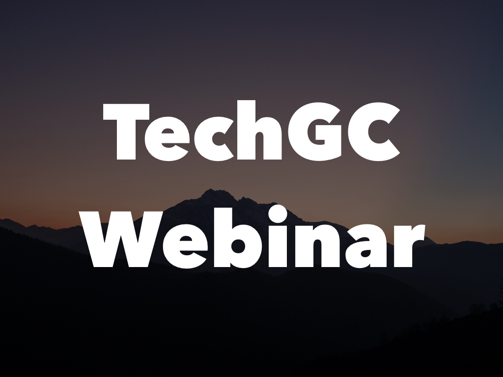 TechGC Webinar: Advance Private Release of 2018 SRS Acquiom M&A Deal Terms Study