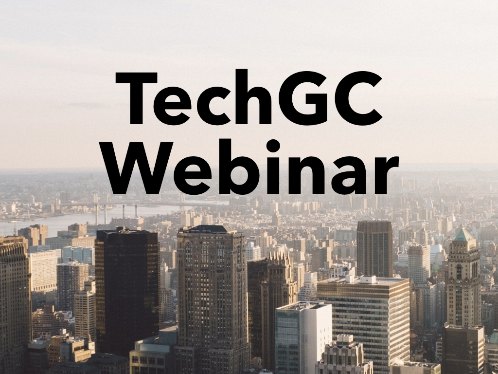 TechGC Webinar: Training your Startup's Sales Team on Legal Issues