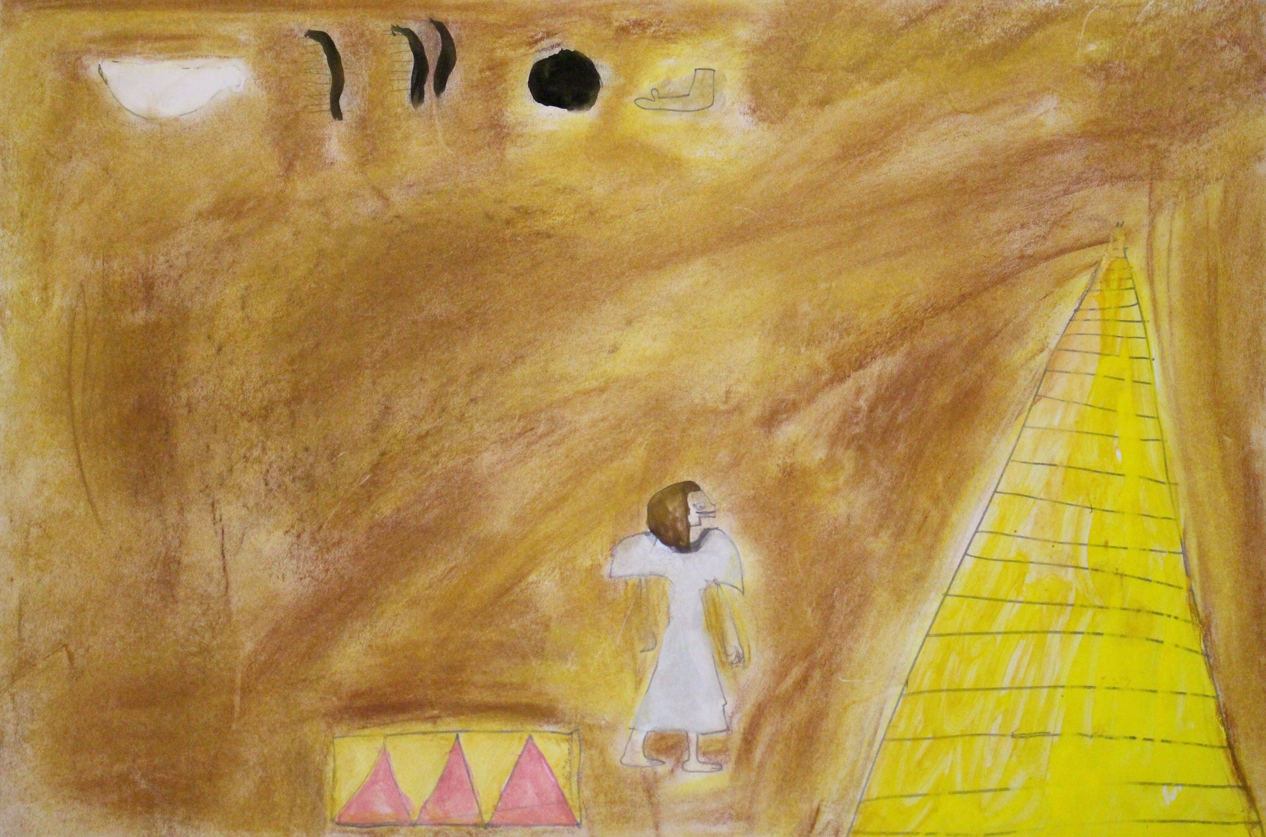 Second Grade: Keira Beardsley-Ancient Egyptian Art