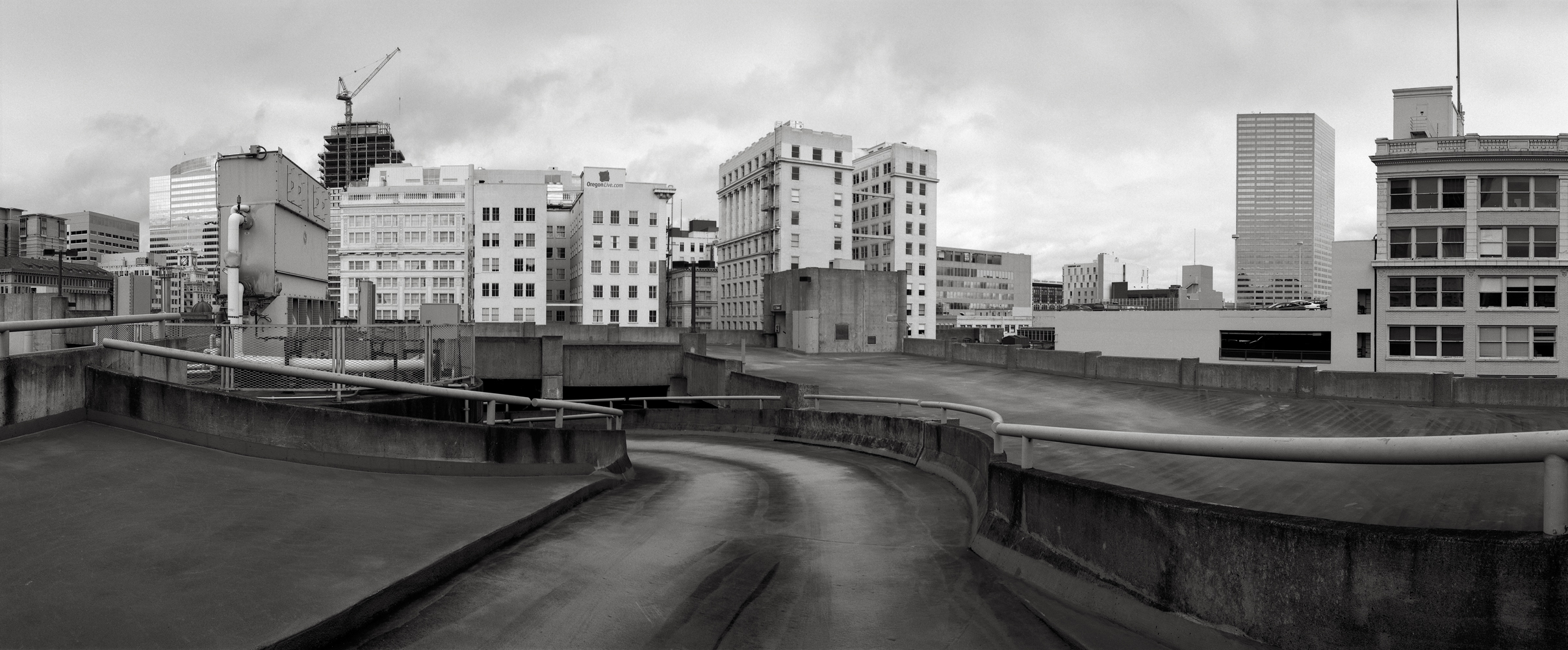 Atop a Parking Garage 