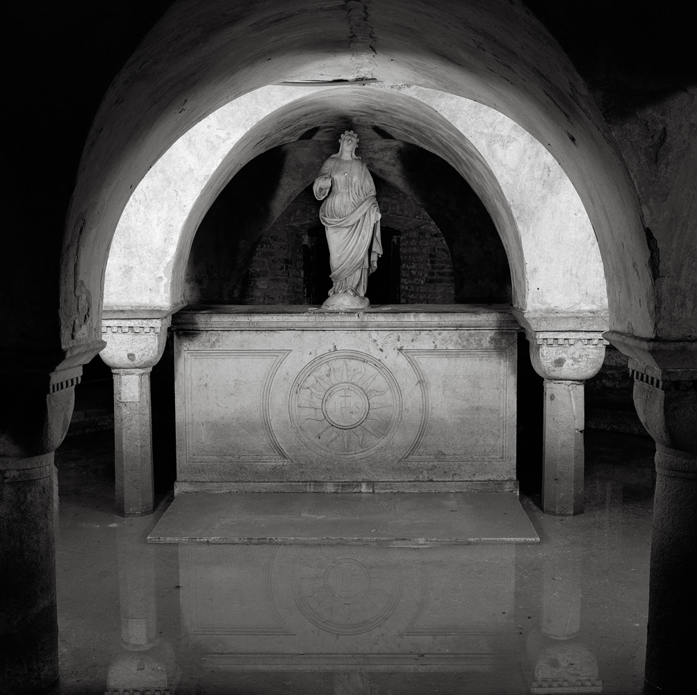 Flooded Crypt, Church of San Zaccaria, Venice, Italy