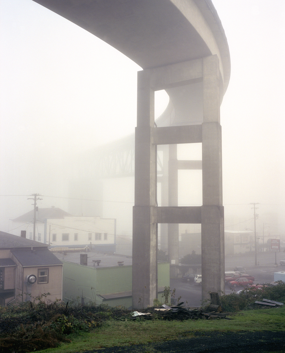 Bridge in Fog 