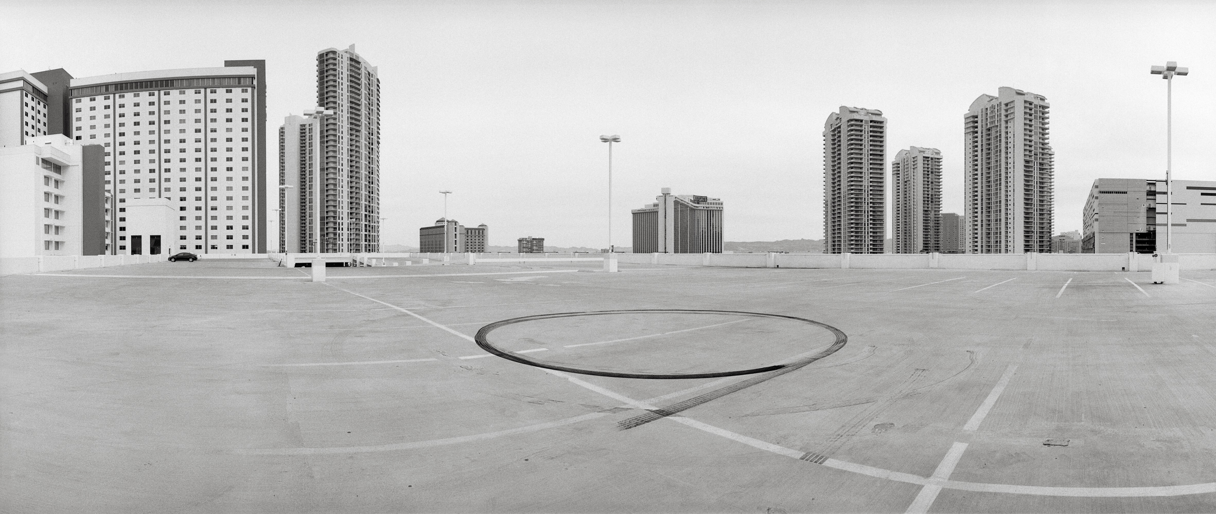 Atop a Parking Garage, Las Vegas