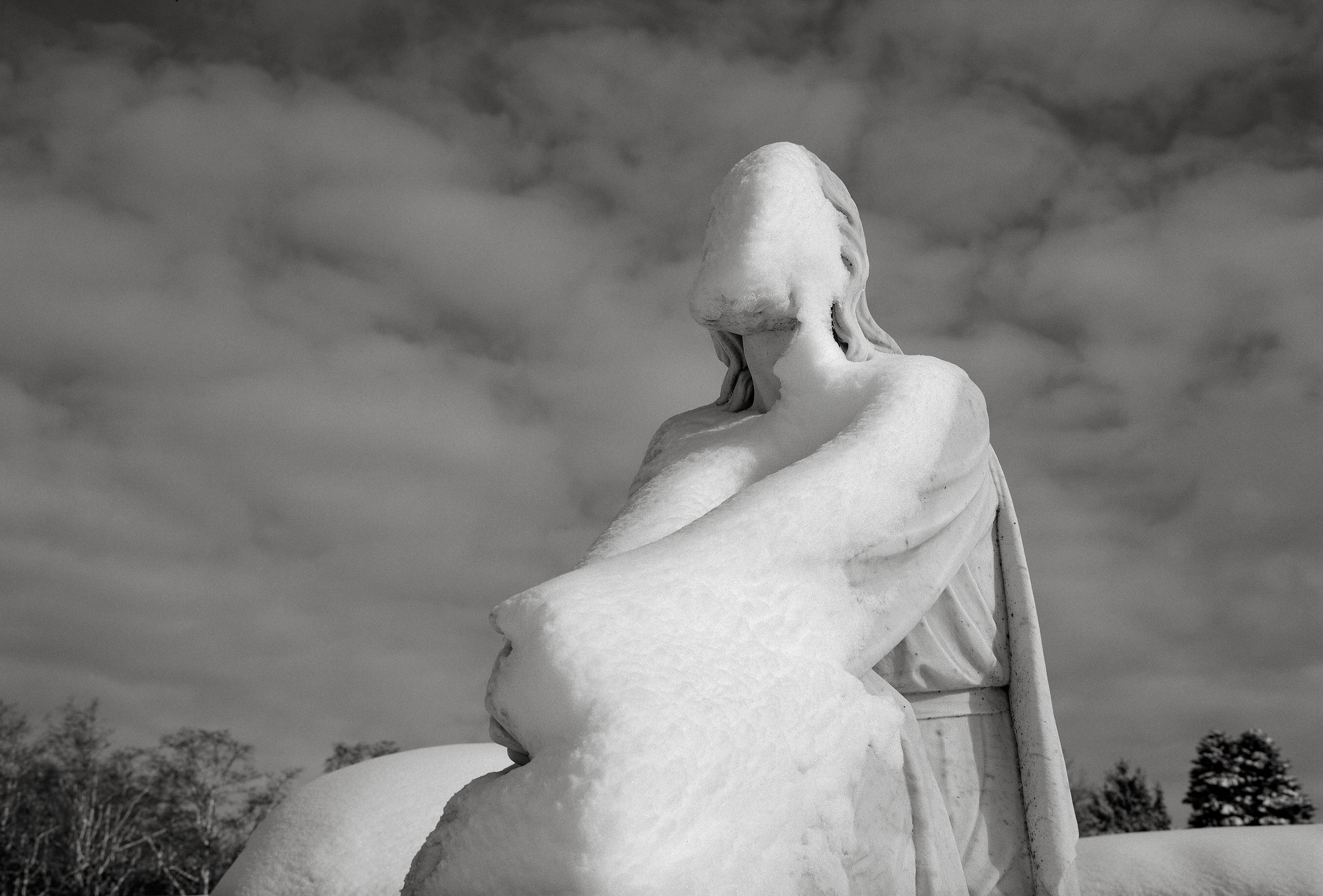 Jesus in the Snow, Portland 