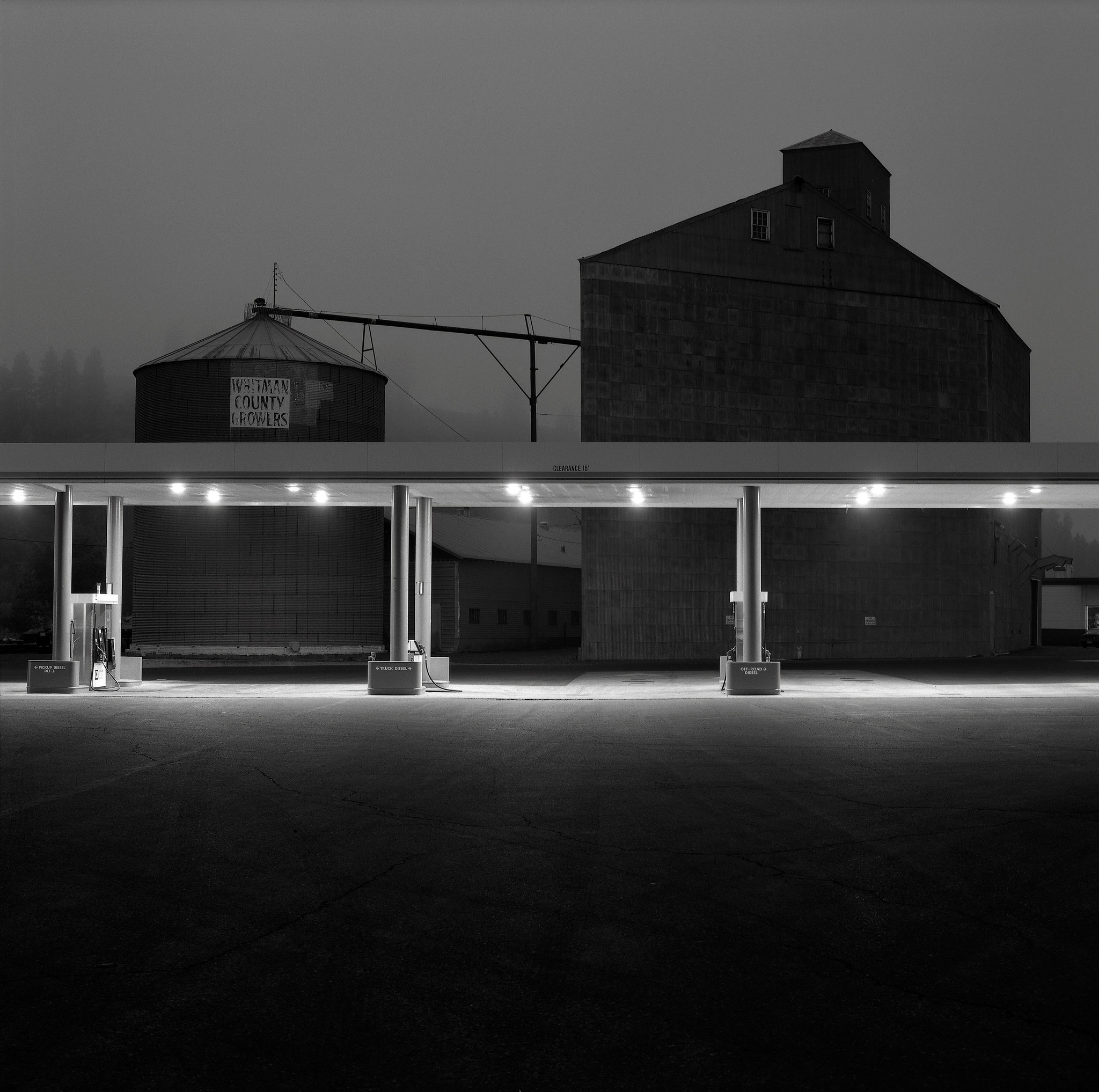 Gas Station, Colfax