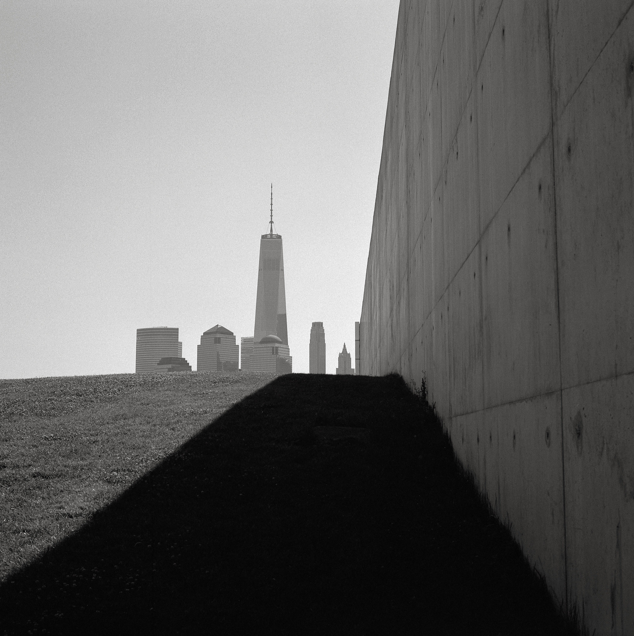Shadow, 9/11 Empty Sky Memorial, Liberty State Park, New Jersey