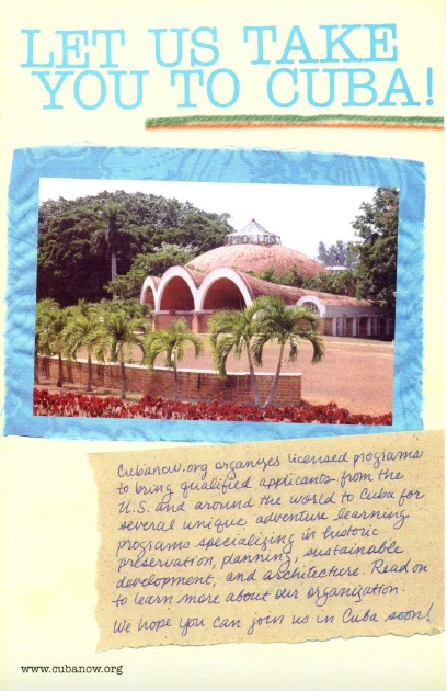 2001 Cubanow.org Program Information Booklet