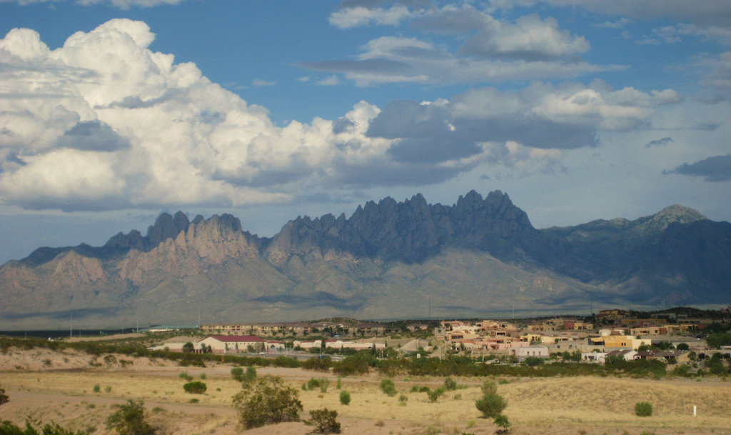 Las Cruces and the Organ Mountains. Photo credit: Tony Hoffarth