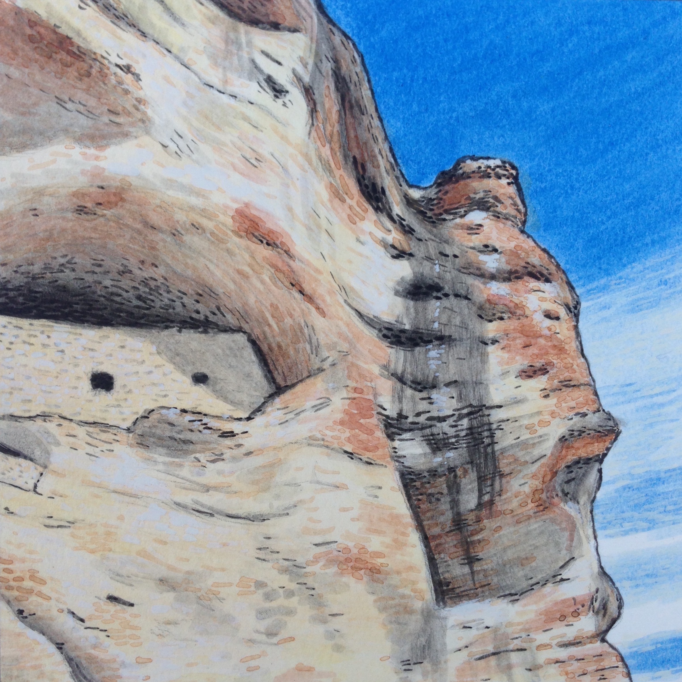 Gila Cliff Dwellings National Monument, New Mexico: 11/16/16, 12:37:57