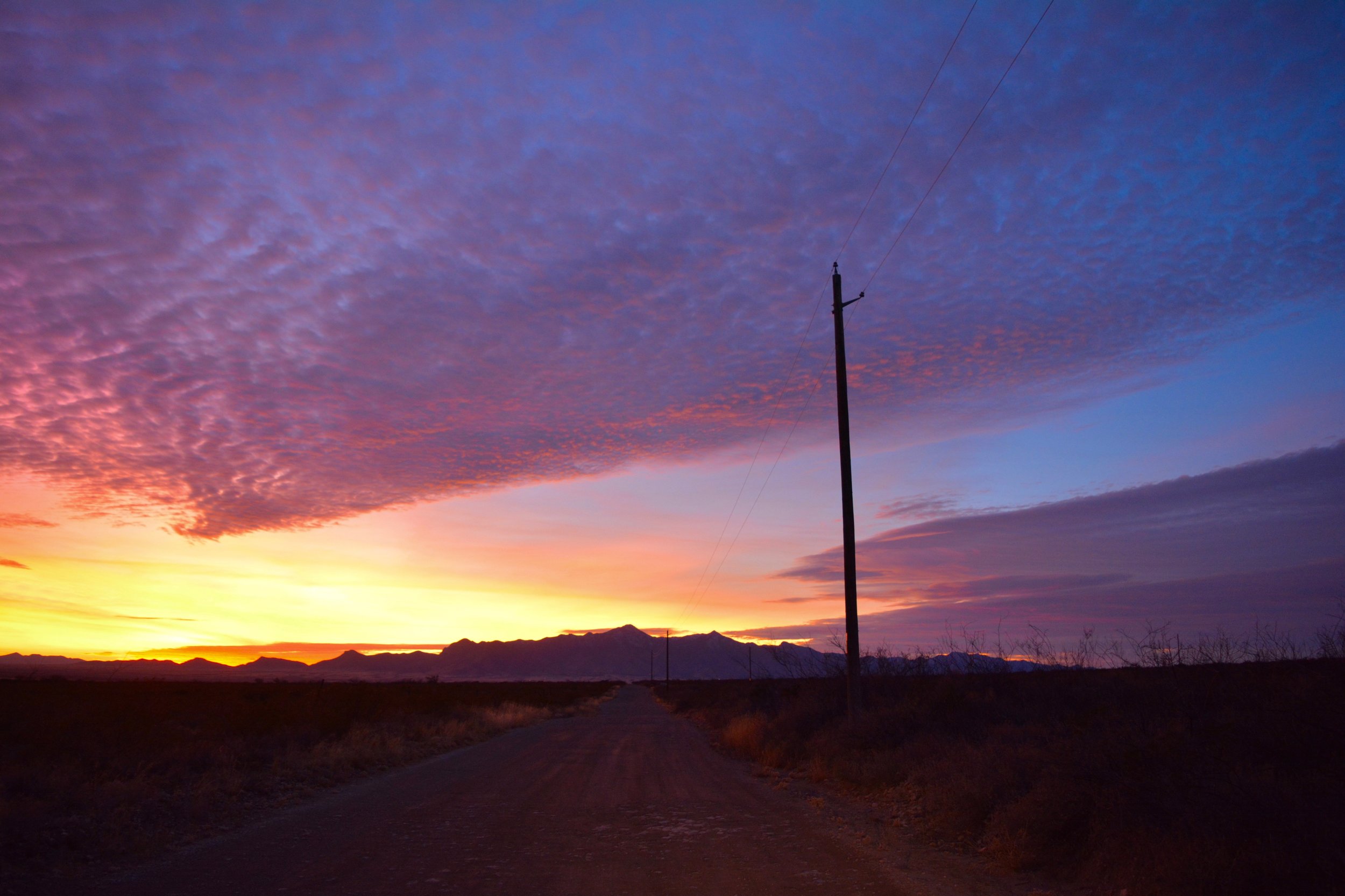 My favorite Bisbee sunset