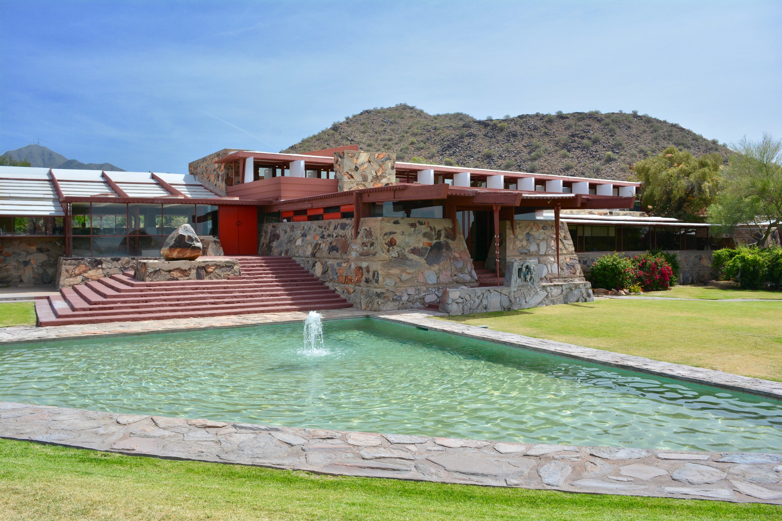 Frank Lloyd Wright's Taliesin West in Scottsdale, AZ
