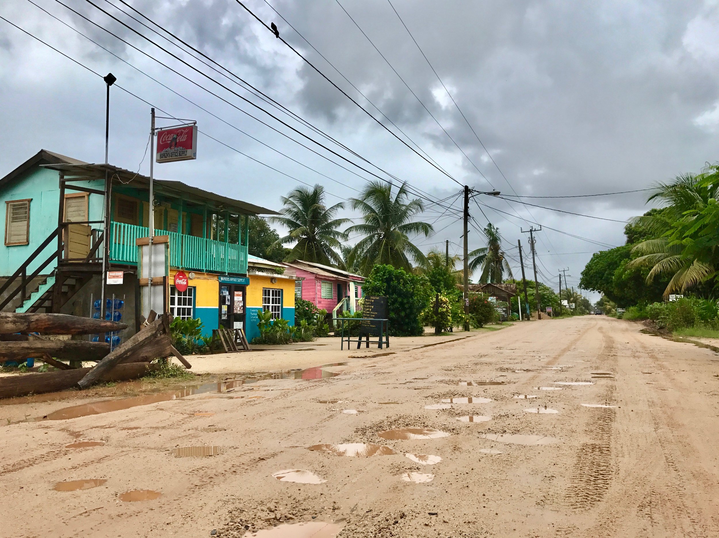 Hopkins' main (only?) road