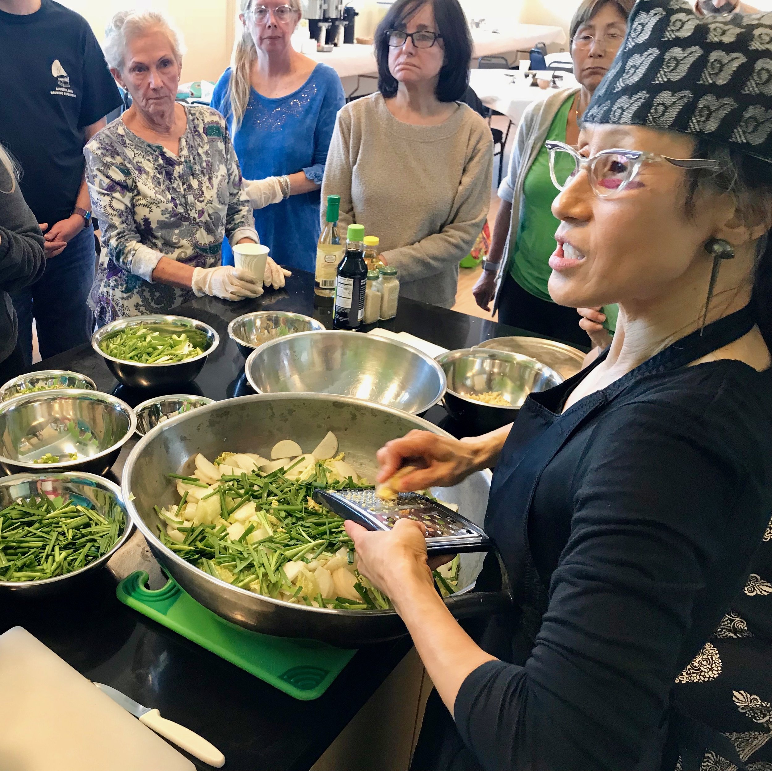 Korean cooking class