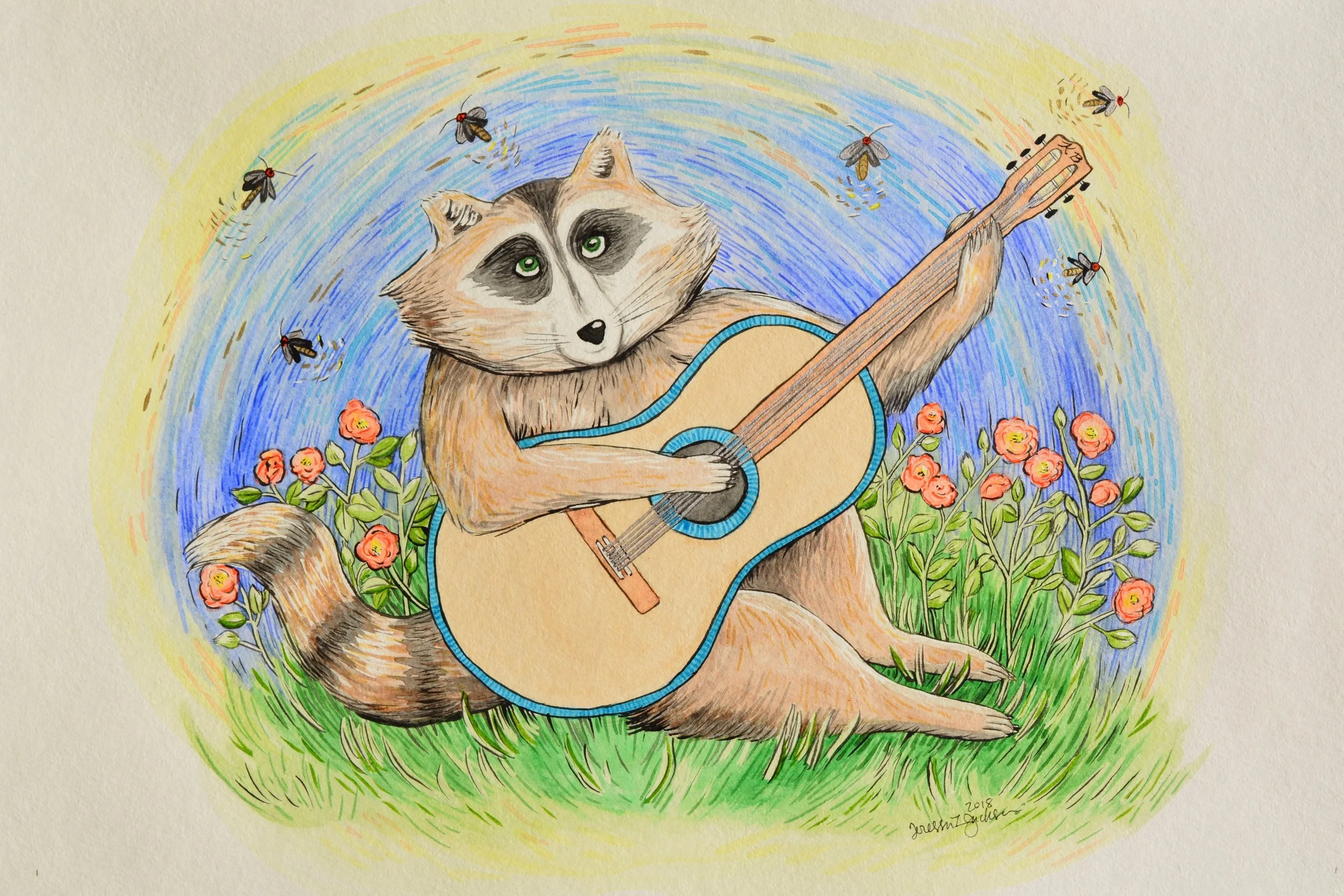 Coonie's Reprise (special gift for my friend's nursery)