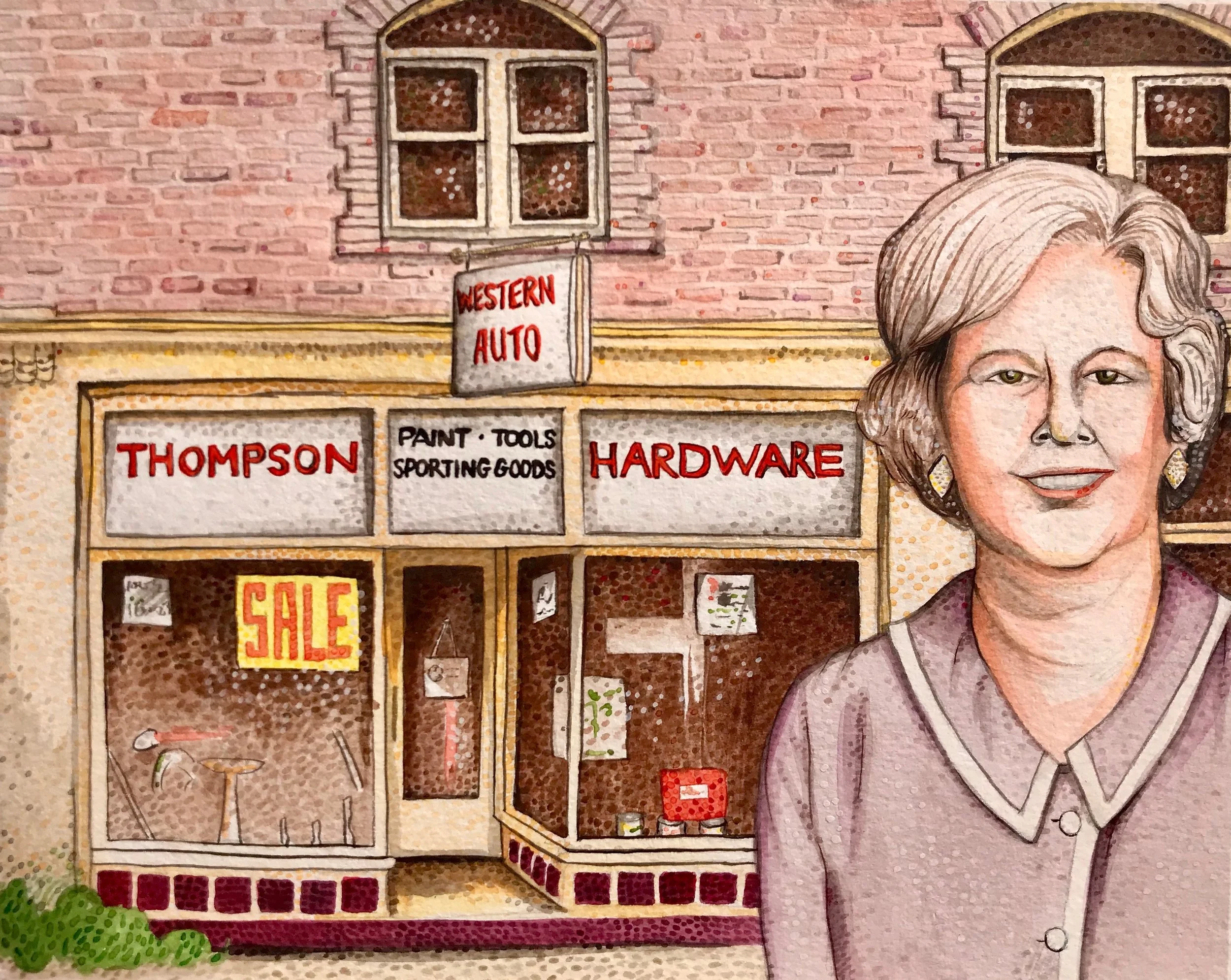 The Shopkeeper's Wife ( commission )