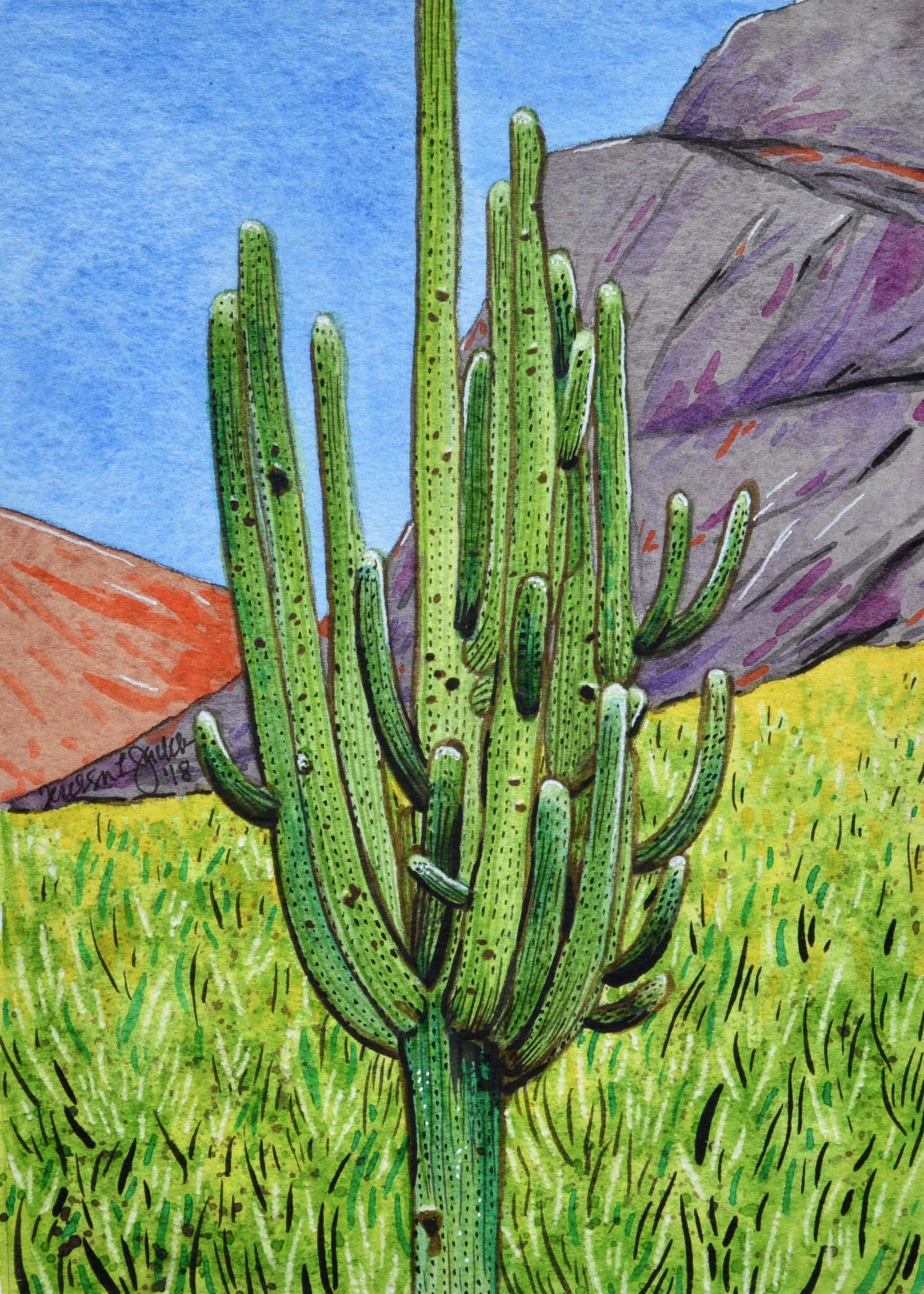 Cactus Army of One SOLD