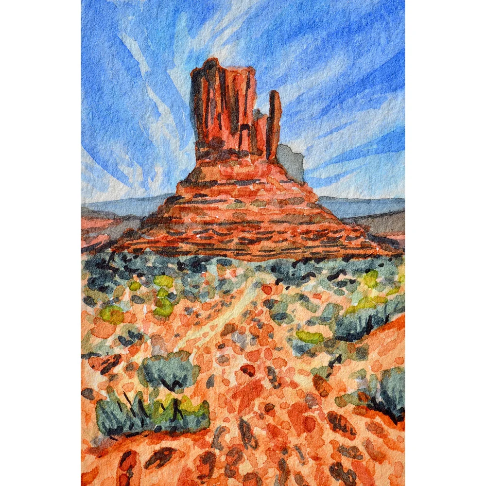 Monument Valley, Arizona: 11/7/18, 7:54:55 SOLD