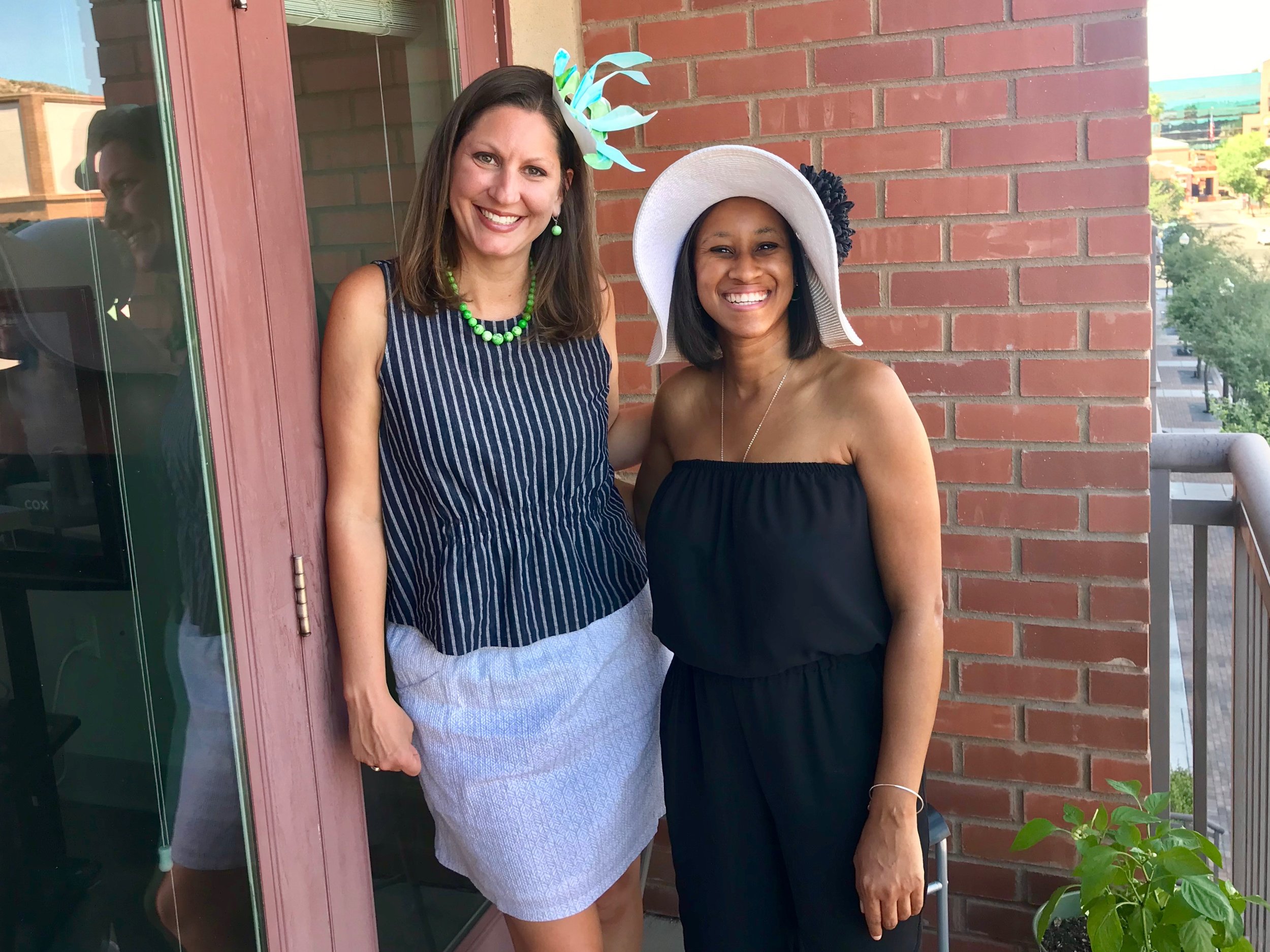Kalisha and me representing Kentucky in Arizona (no sloppy track here)