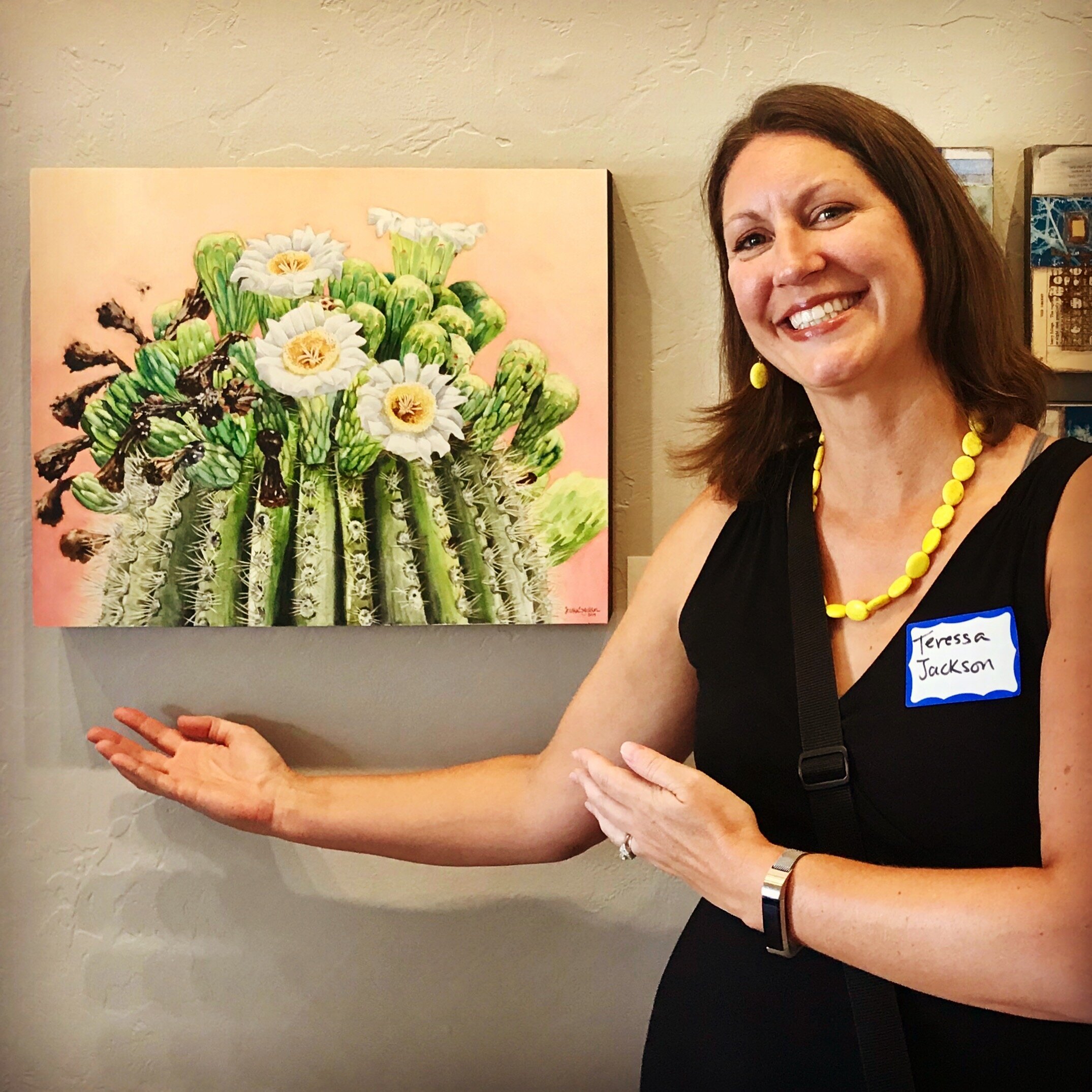 Me with “La Corona” at the SAWG reception