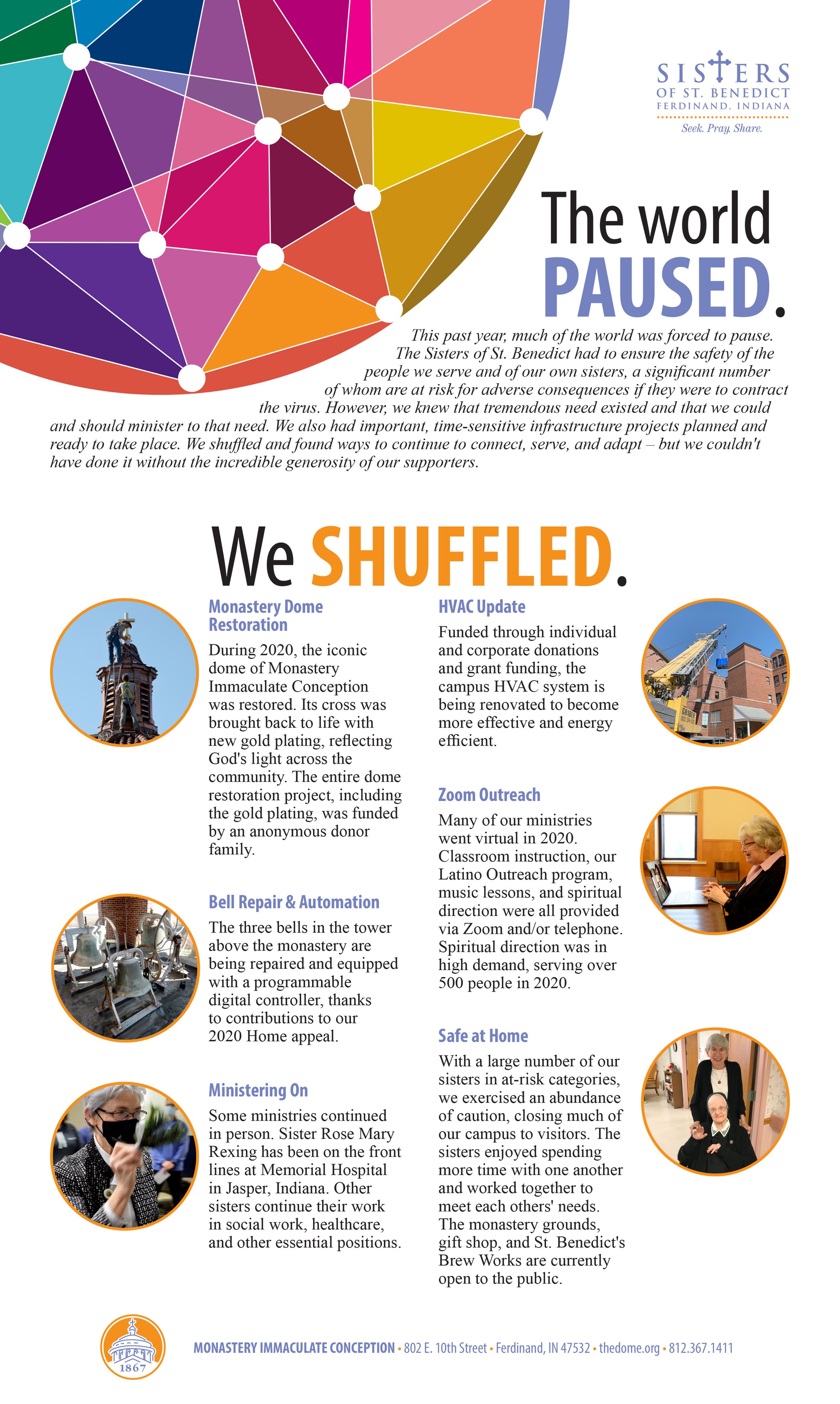 Collateral for Mail Appeal for the Sisters of St. Benedict