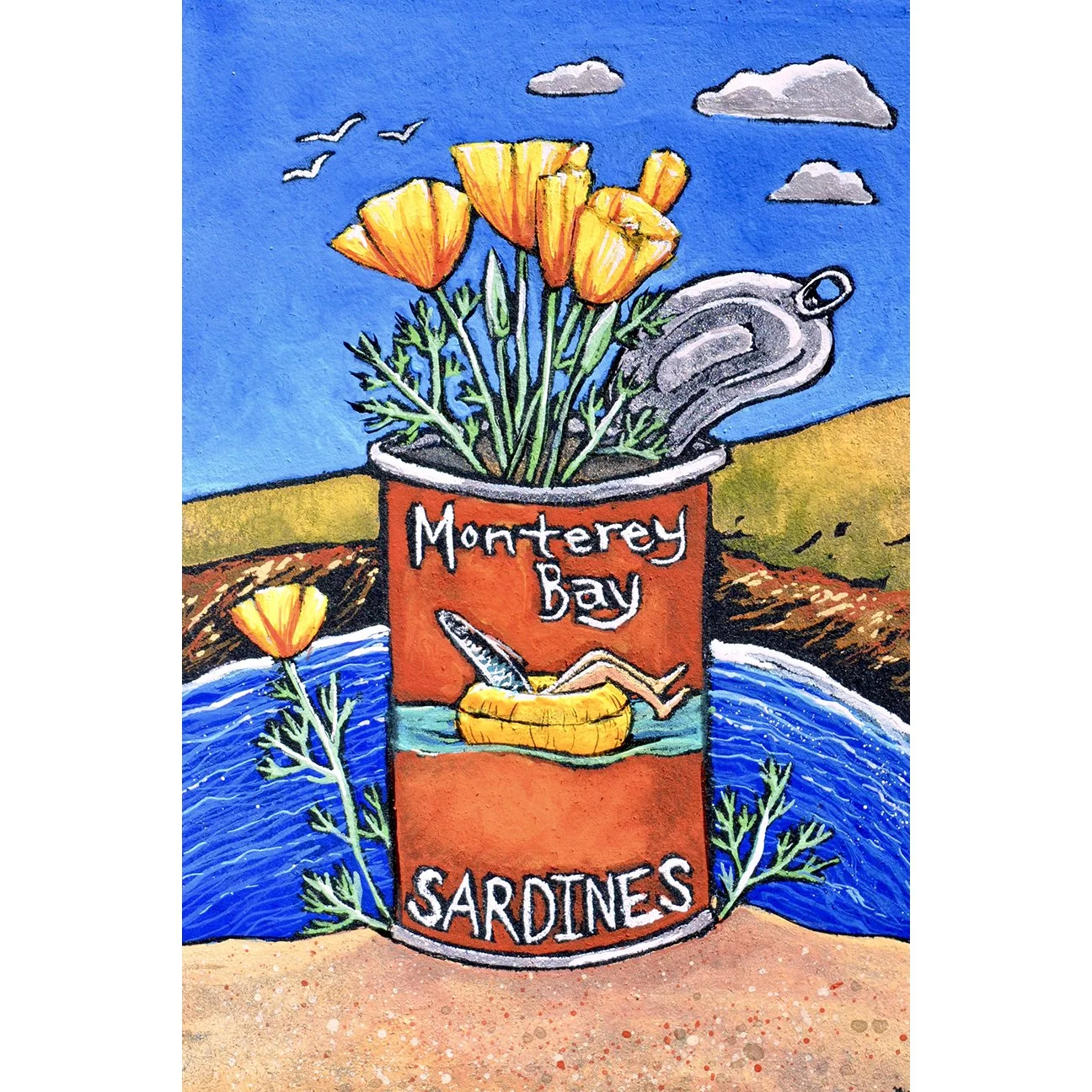 Poppies & Pilchards IV