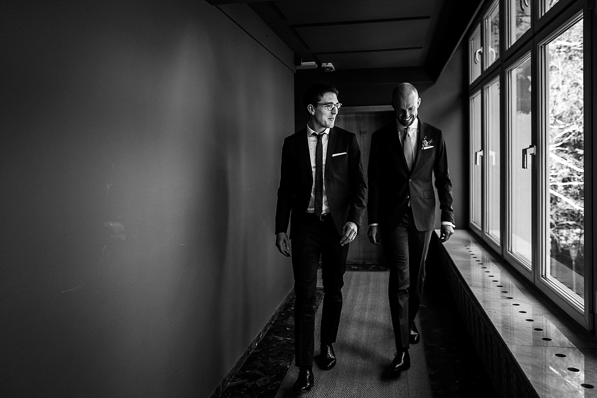 groom getting ready