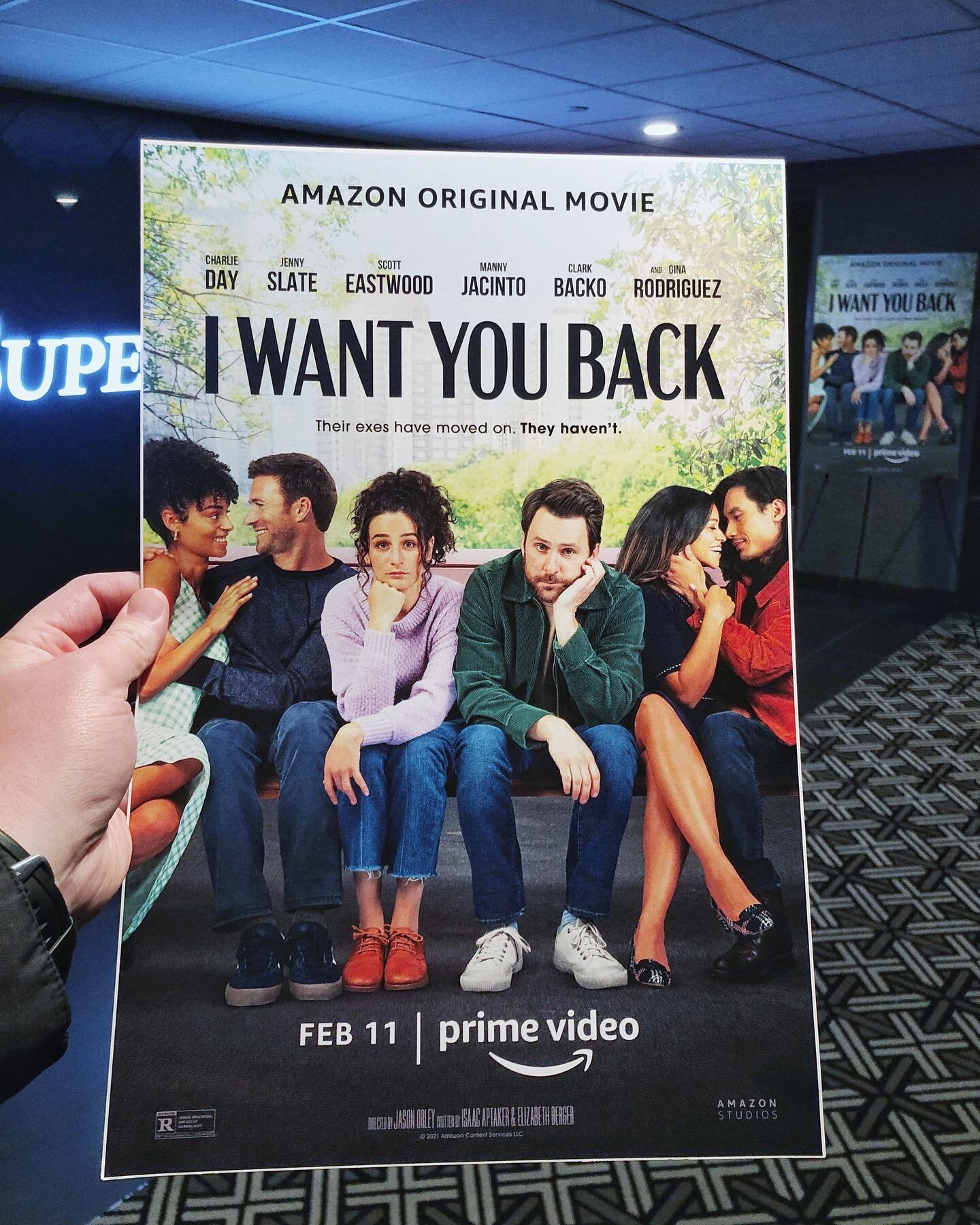 @racheldyann16 and just left a screening of the new rom-com 'I Want You Back.&quot; If you have Amazon Prime, check this movie out on its release date: Feb 11th. Plenty of laughs, well shot, and good writing. 
.
.
.
.
.
#IWYBSTL #Sweepstakes #IWantYo
