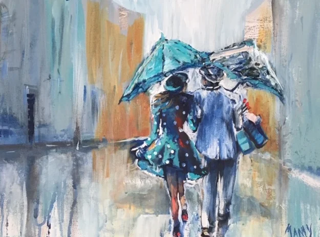 "Anything for you" 12" x 16" SOLD