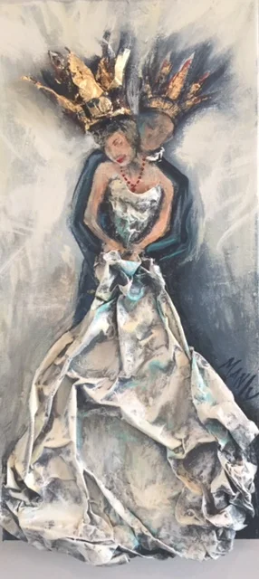 My Love, My Queen - Marry Me 20" x 10" SOLD