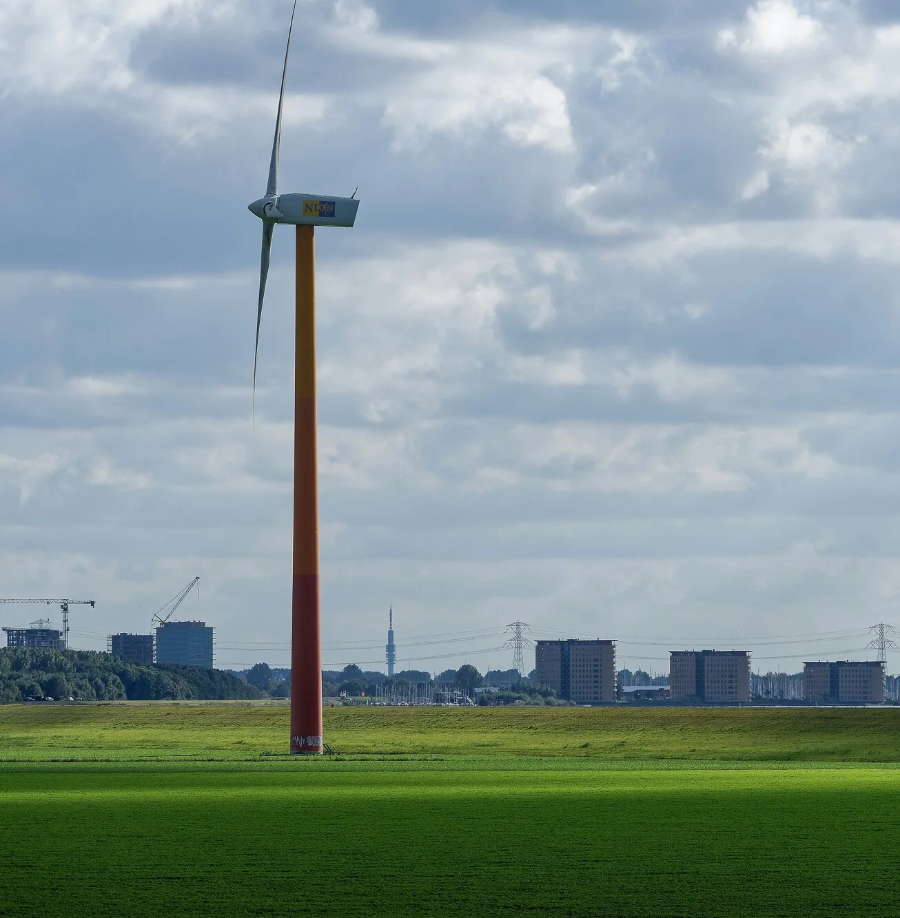 Gemaakt in de bocht van Pampus Poort