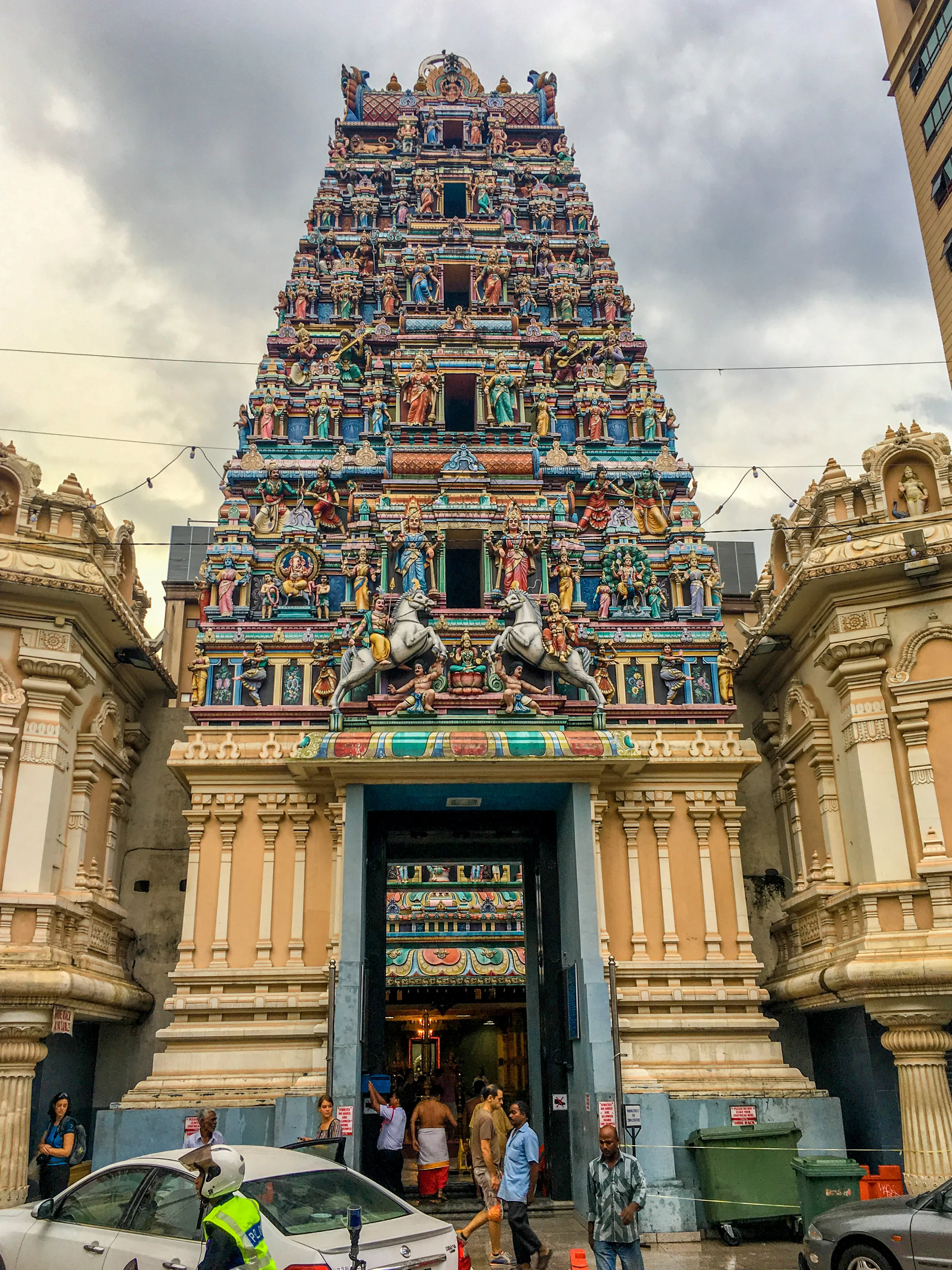 The largest Hindu temple in KL