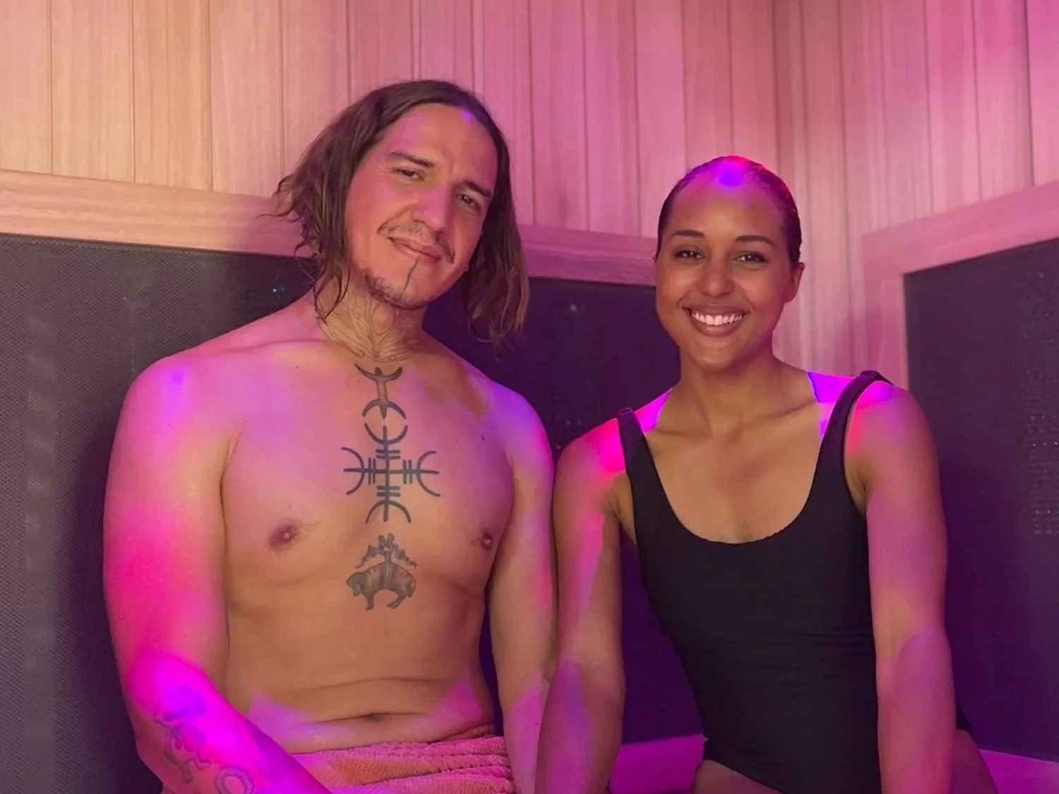 Infrared sauna recovery session in Santa Fe NM