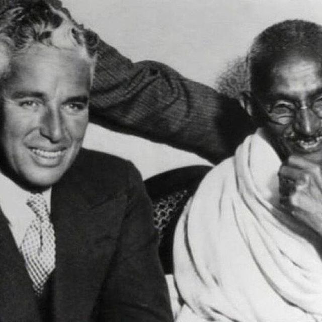 &ldquo;We want to live by each other&rsquo;s happiness - not by each other&rsquo;s misery.&rdquo; Charlie Chaplin

Charlie &amp; Gandhi 
#repost @historyphotographed