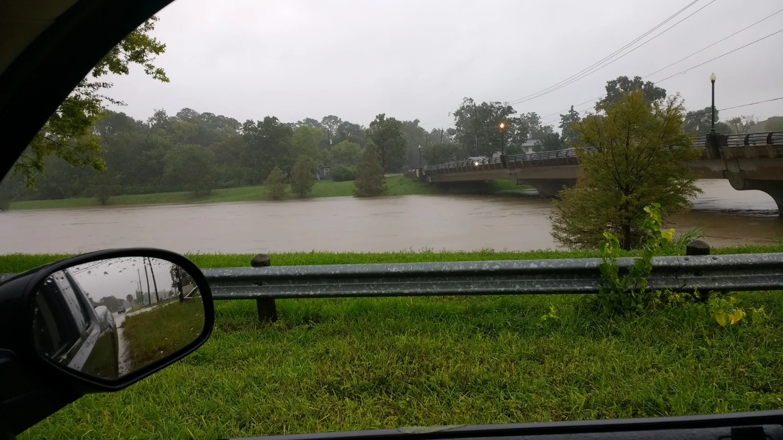 Flooding at Sims Bayou