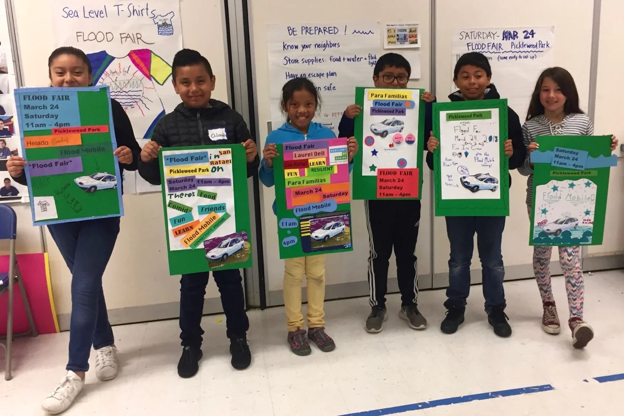Y-PLAN San Rafael Students Get Ready for Flood Fair | BionicTeam